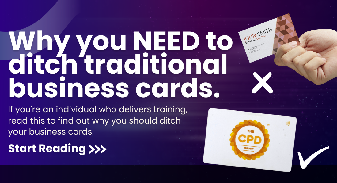 Why You Need to Ditch Traditional Business Cards